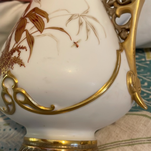 Antique 1800’s Royal Worcester Porcelain Bud Vase - Picture 14 of 14